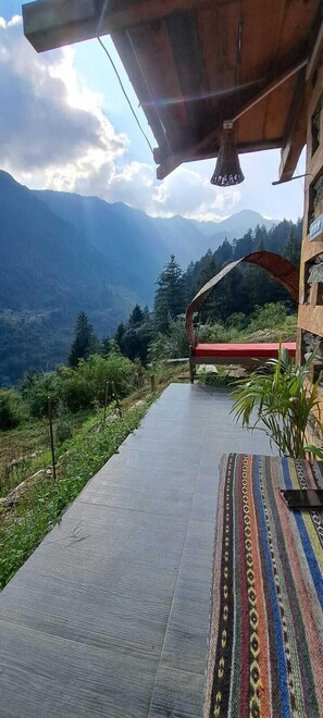 Pemandangan balkon