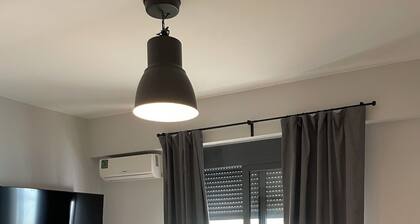 Wonderful central apartment with private parking space.