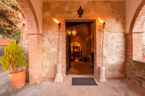 Entrada al alojamiento