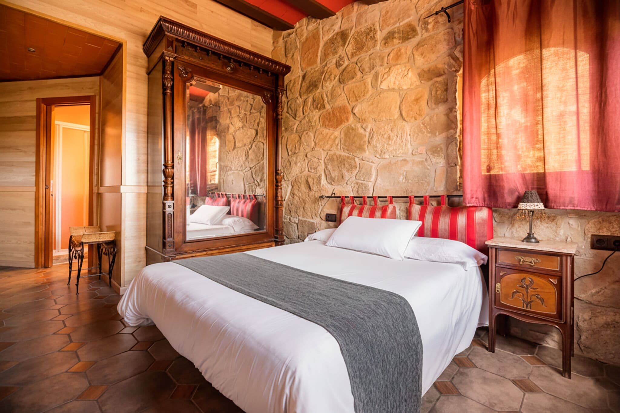 Standaard tweepersoonskamer, uitzicht op tuin | Gratis wifi