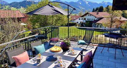 Ferienwohnung "Am Alten Garten" in ruhiger Lage mit Alpenblick!