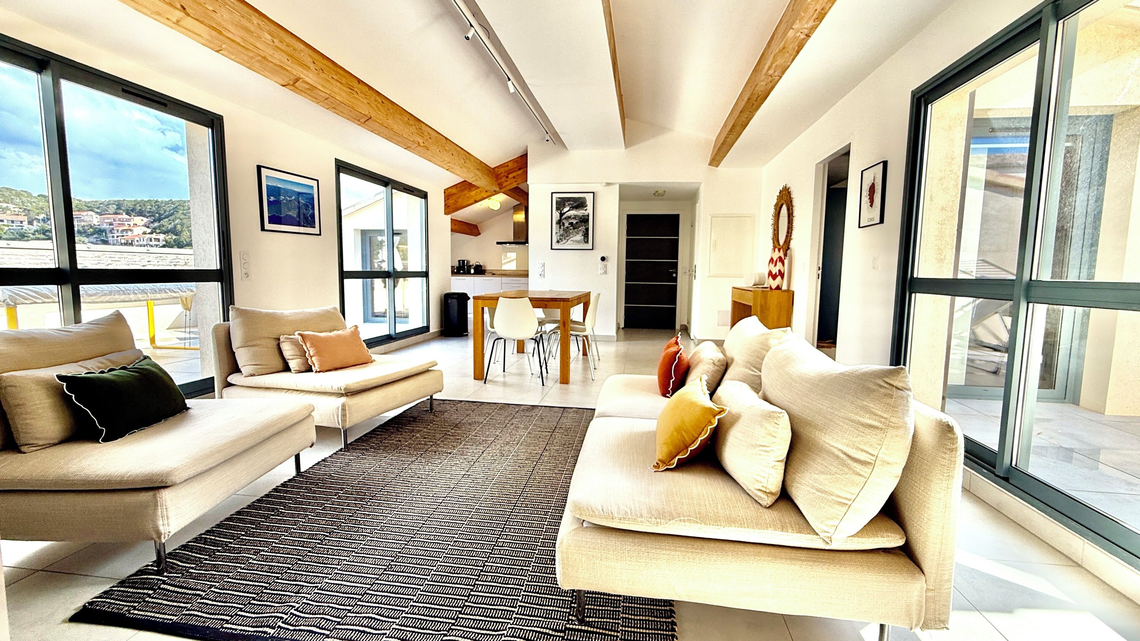 Smart-tv och en stereo