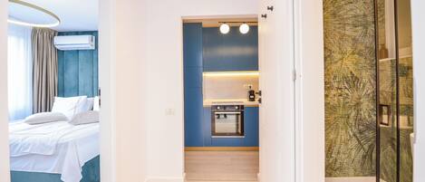 1 Schlafzimmer, Schreibtisch, Bügeleisen/Bügelbrett, Internetzugang