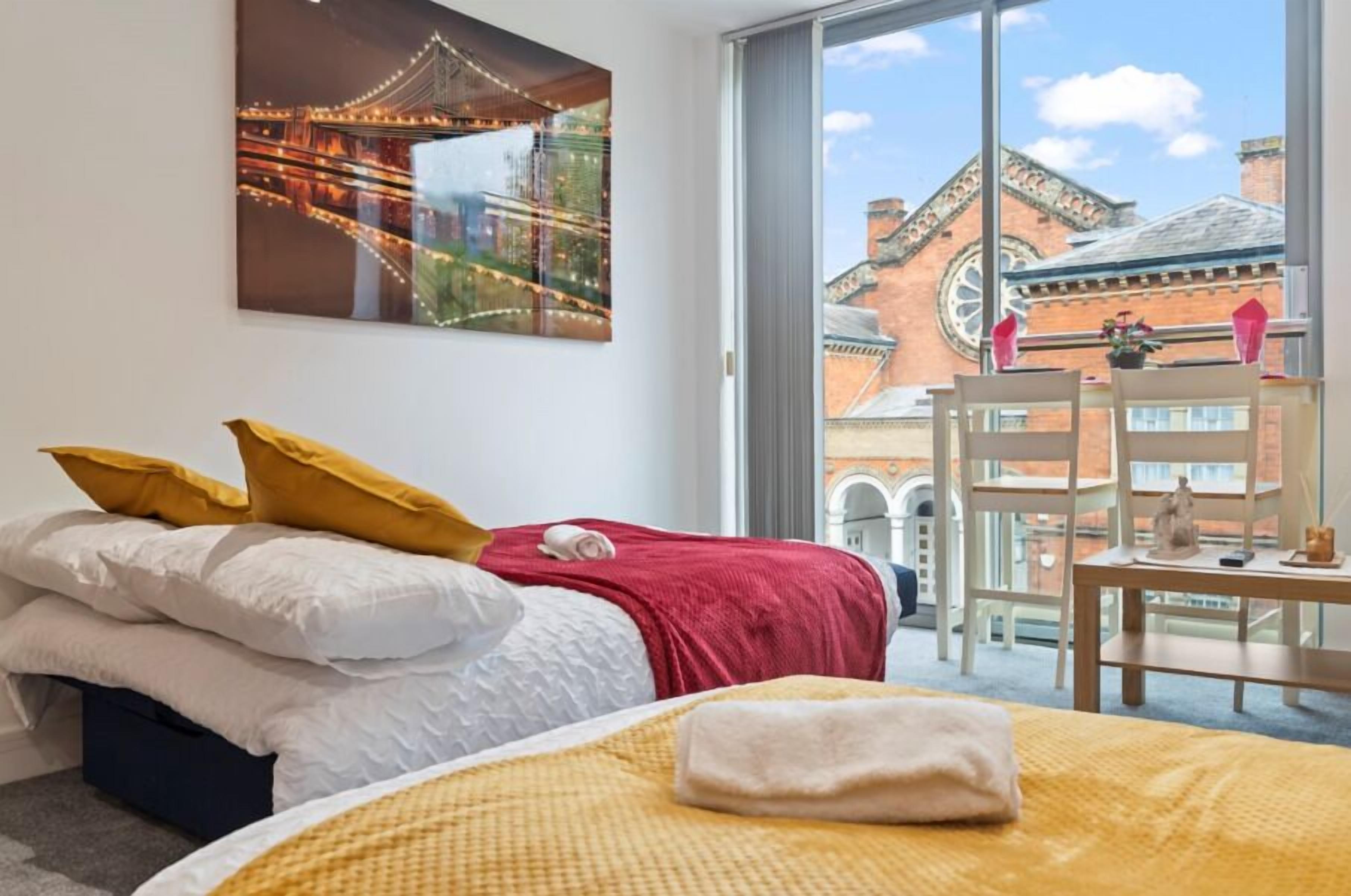 1 bedroom, iron/ironing board, Internet, bed sheets