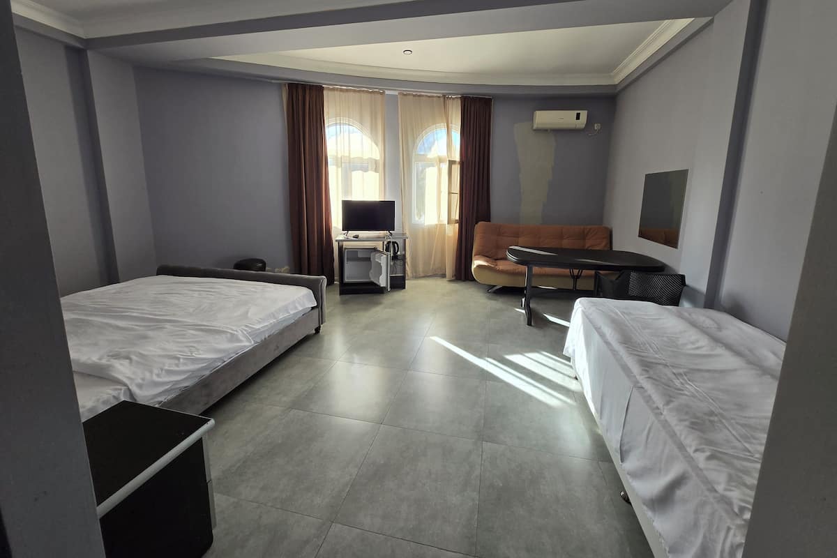 Comfort-Zweibettzimmer, Strandblick | Kostenloses WLAN