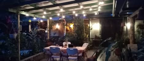 Restauration en plein air