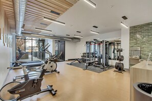 Fitness facility - Sugarhood SLC ModernEast 3BR/2BA w/CoWorking Space + Gym (Salt Lake City)