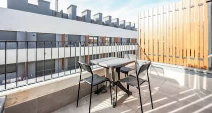 Elegant Studio with Private Terrace by RentitUP
