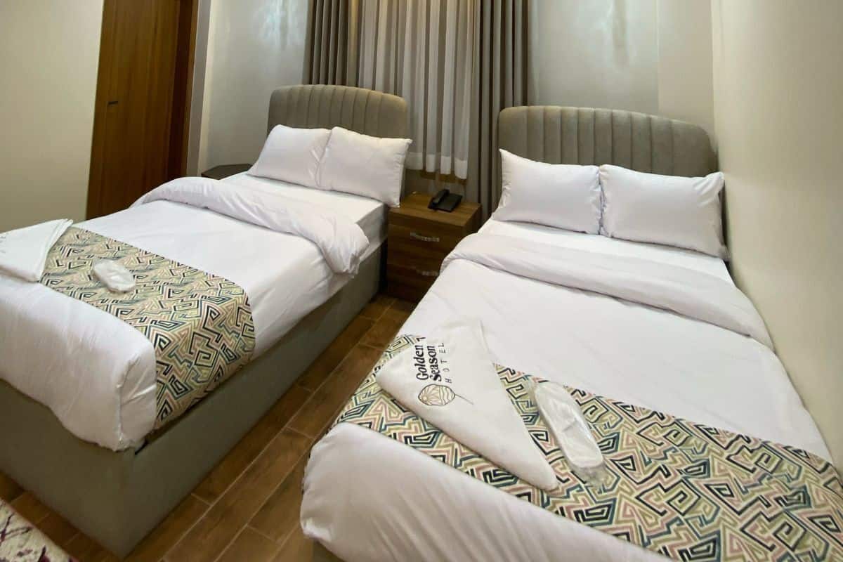 Egyptiska bomullslakan, sängtillbehör av högsta kvalitet och duntäcken