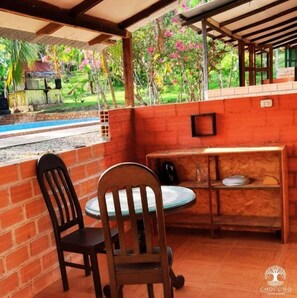สแตนดาร์ดเคบิน, วิวสวน | 2 ห้องนอน, Wi-Fi ฟรี