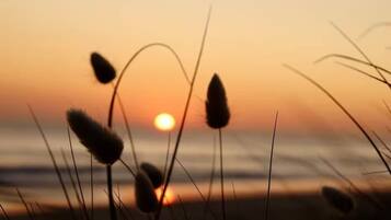 Beach nearby, beach towels