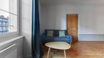 Télévision, cheminée, chaßne hi-fi