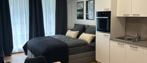 1 Schlafzimmer, Bügeleisen/Bügelbrett, WLAN, Bettwäsche