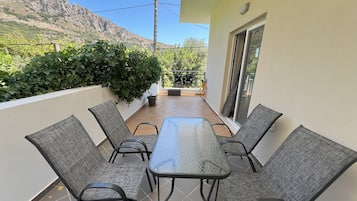Chambre Quadruple Confort, vue montagne | Balcon