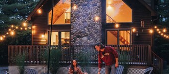 Private Modern Riverfront Ski Chalet - Near Gore Mountain and Lake George