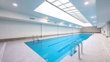 Una piscina riscaldata