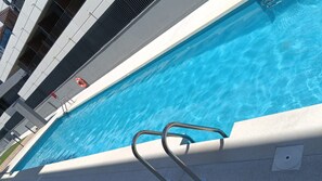Una piscina climatizada