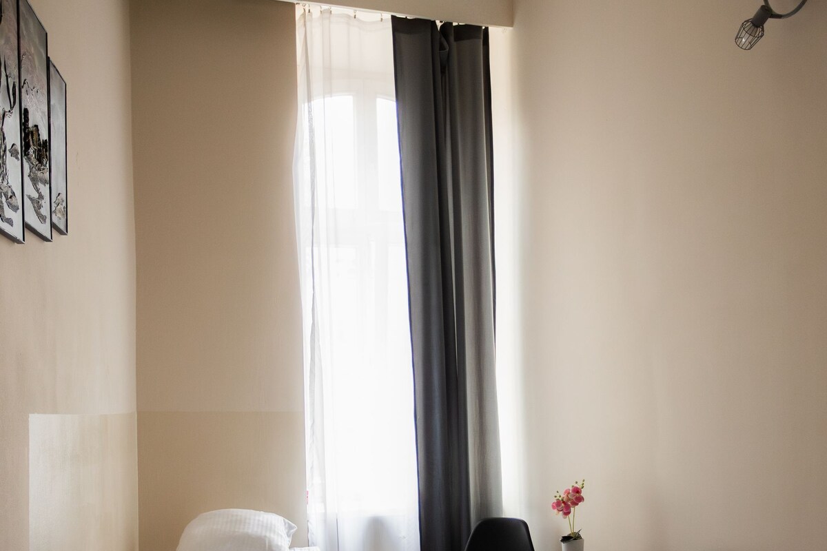 Iron/ironing board (on request), WiFi (free), bed sheets