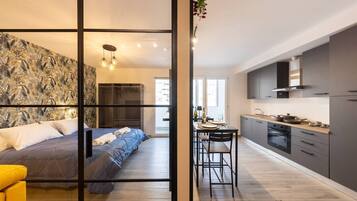 1 camera, ferro/asse da stiro, Wi-Fi, lenzuola