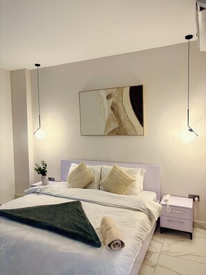 1 間睡房、熨斗/熨衫板、Wi-Fi、床單