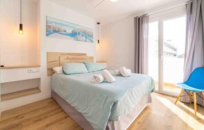 2 Schlafzimmer, Reisekinderbett, kostenloses WLAN