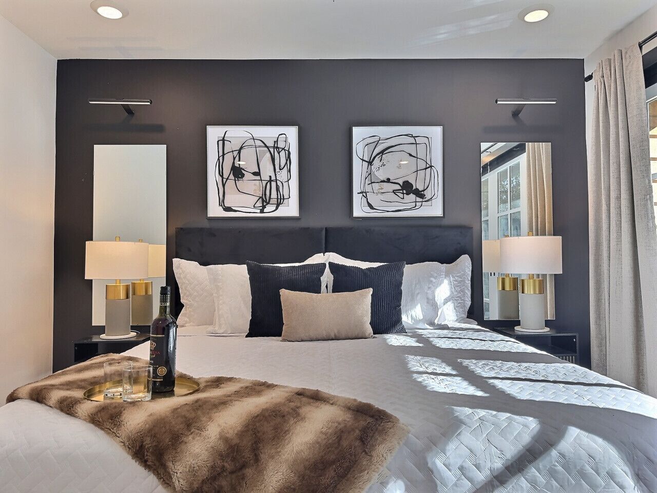 2 Schlafzimmer, Schreibtisch, Bügeleisen/Bügelbrett, kostenloses WLAN