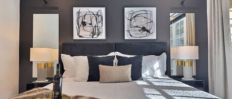 2 bedrooms, desk, iron/ironing board, free WiFi