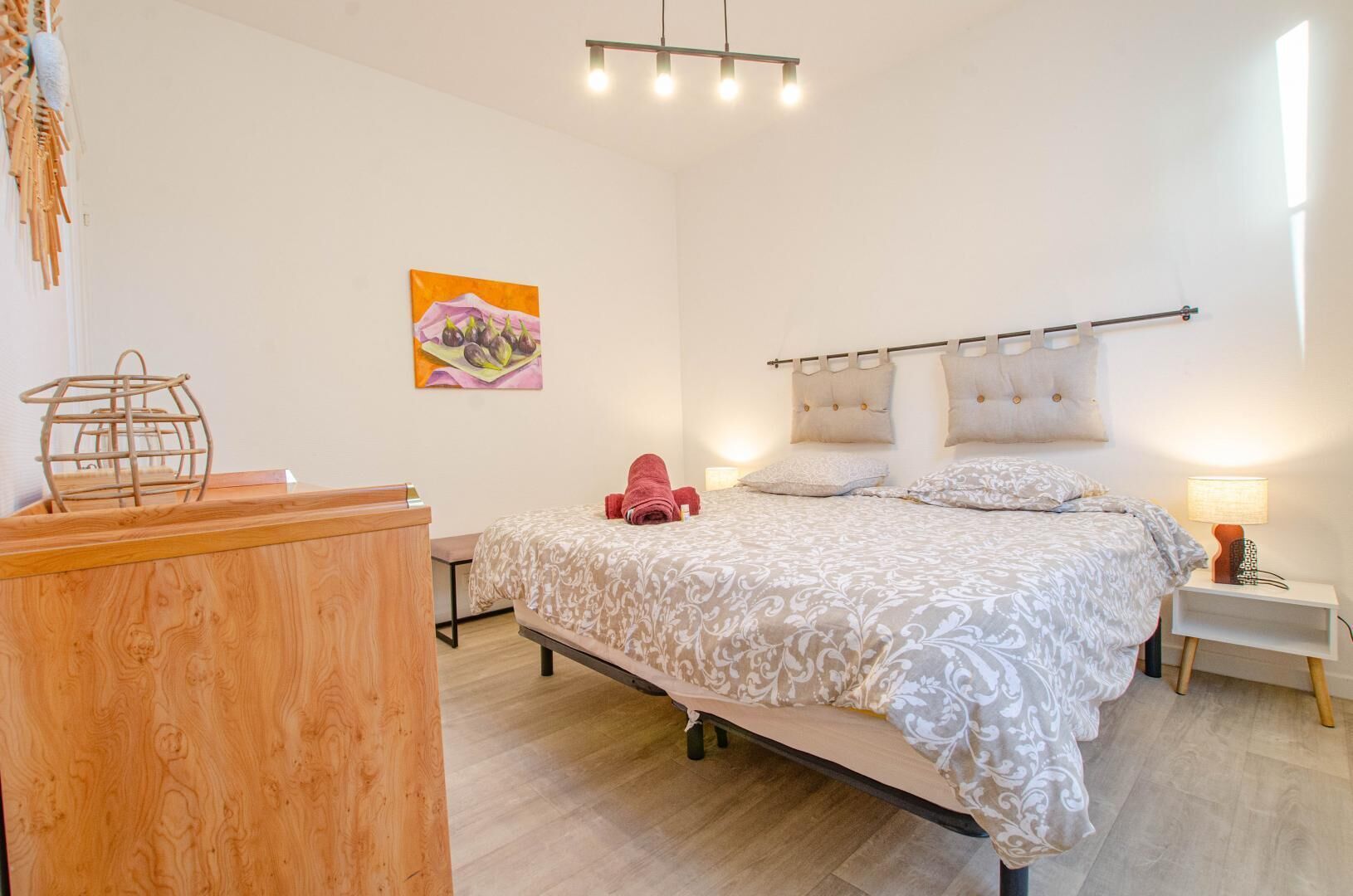 1 bedroom, travel crib, free WiFi