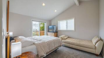 2 Schlafzimmer, Schreibtisch, BĂŒgeleisen/BĂŒgelbrett, Reisekinderbett