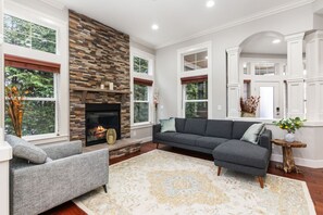 Älytelevisio, takka, stereot