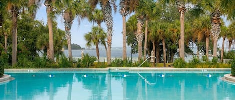 Opvarmet pool