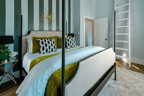 8 bedrooms, iron/ironing board, travel crib, WiFi