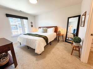 3 bedrooms, iron/ironing board, travel cot, free WiFi