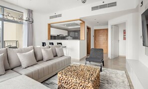 Smart-TV og stereoanlegg