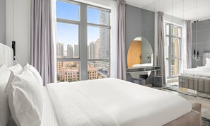 Desk, iron/ironing board, free WiFi, bed sheets