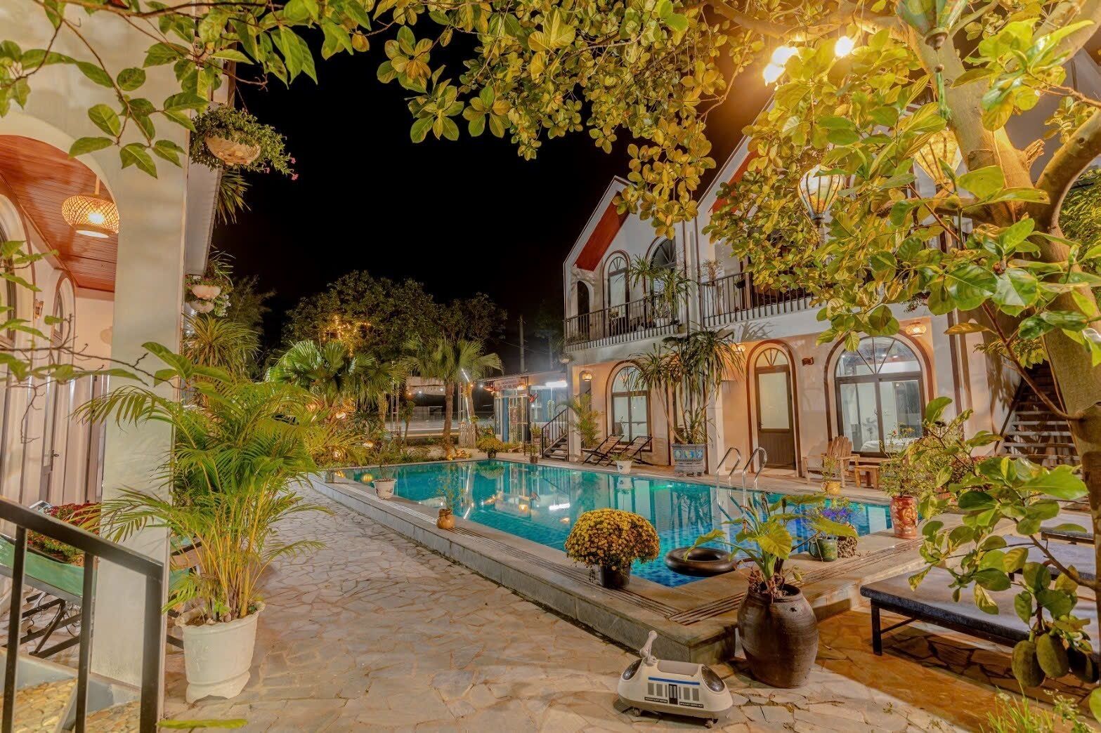 Fachada de la propiedad