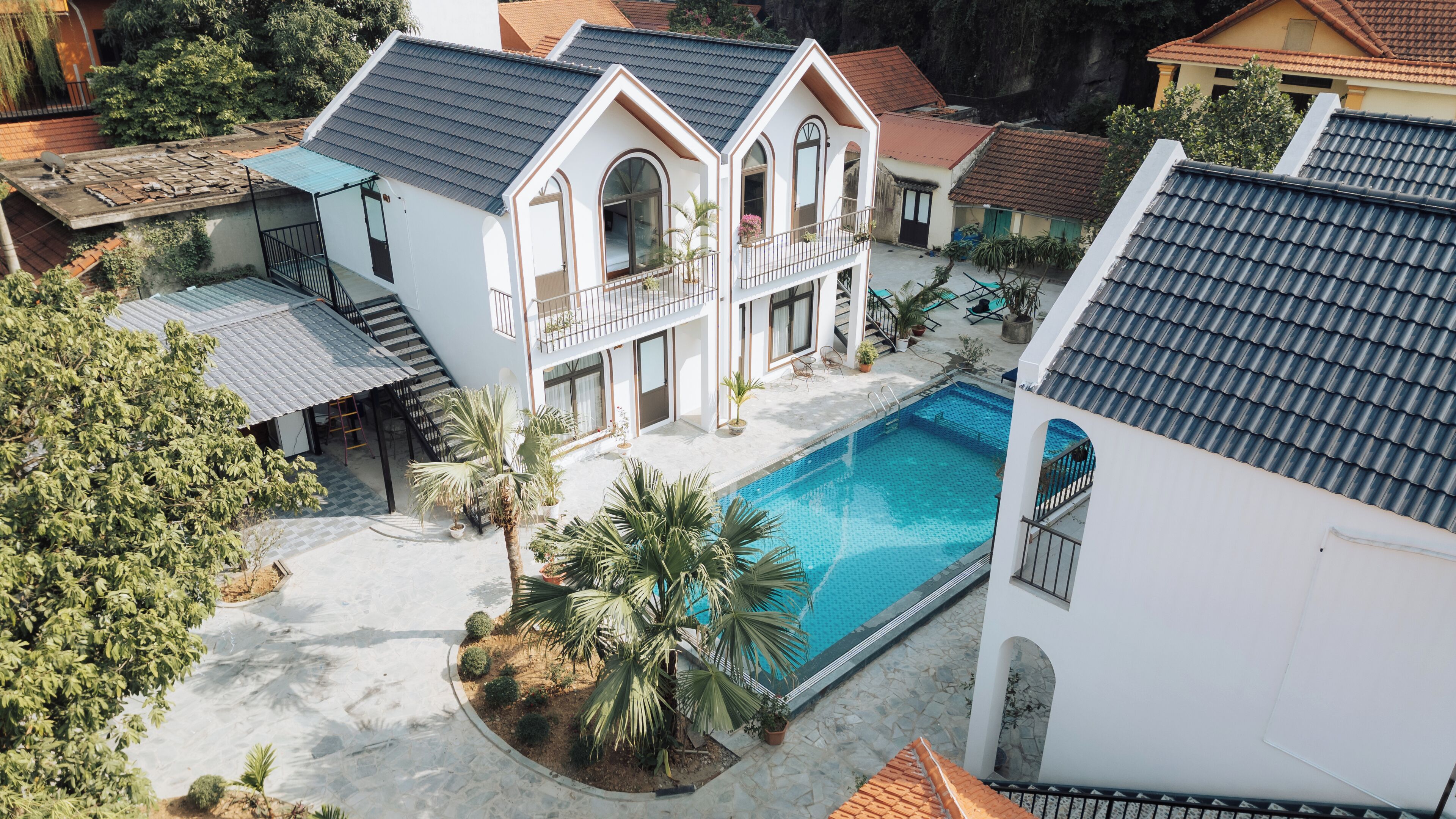 Fassade der Unterkunft