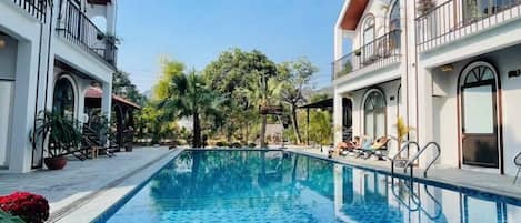 Façade de l’hébergement