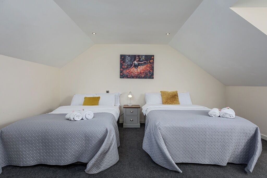 4 chambres, Wi-Fi, literie fournie