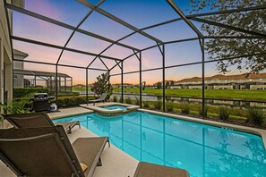Beheizter Pool
