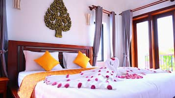 Deluxe Double Room, Balcony, Pool View