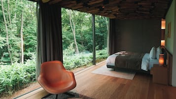 高级双人房, 无烟房 (Forest) | 笔记本电脑工作区、免费 WiFi、床单