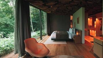 Junior Suite ,Forest,Double,Non Smoking | Laptop workspace, free WiFi, bed sheets