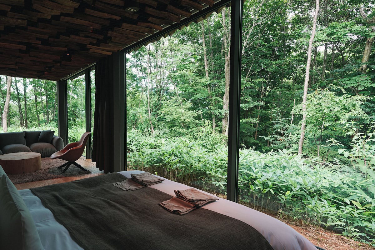 高級雙人房, 非吸煙房 (Forest) | 手提電腦工作空間、免費 Wi-Fi、床單