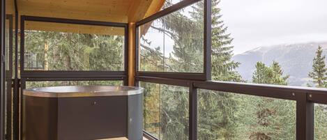 Bain à remous intérieur