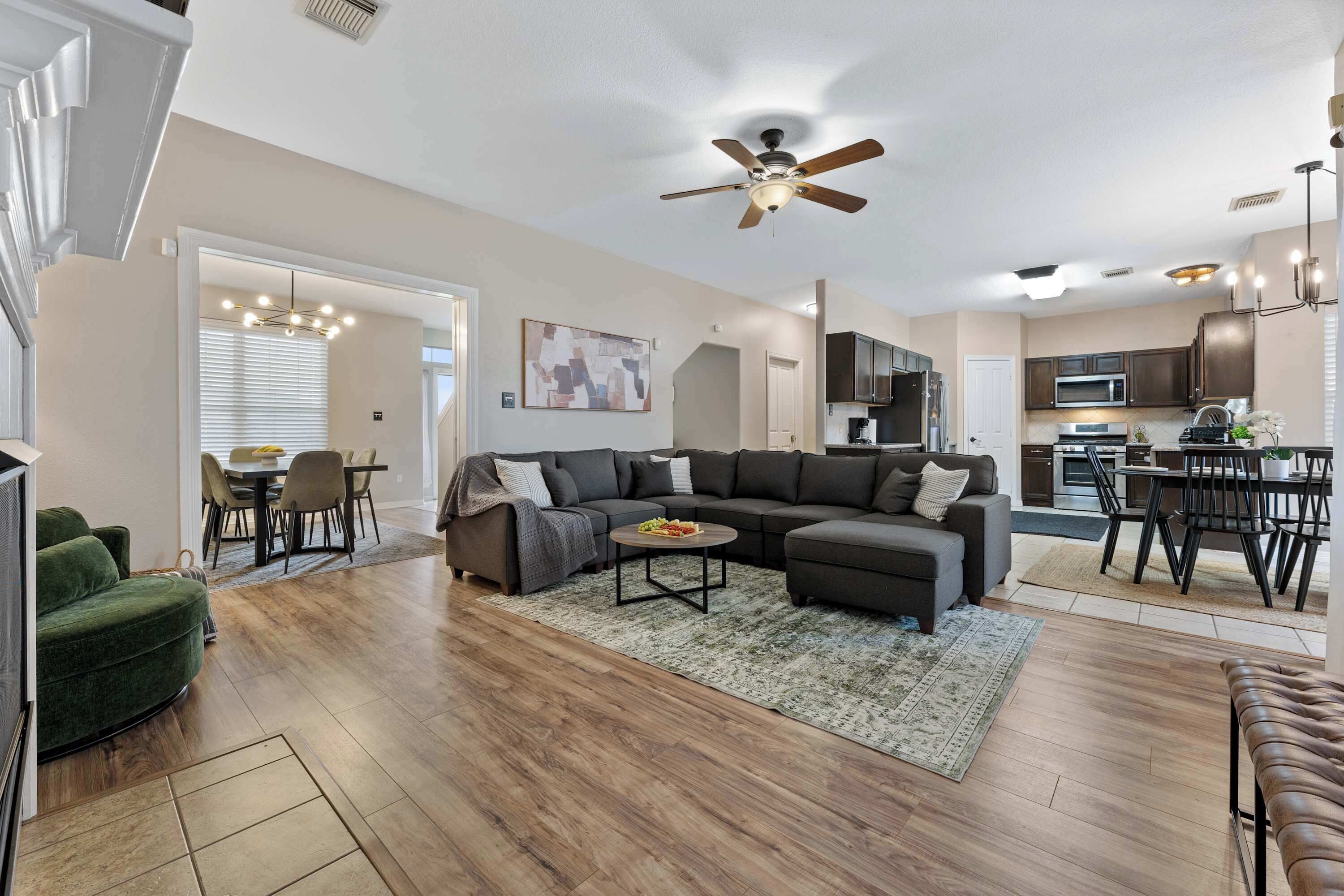 TV, video games, offices