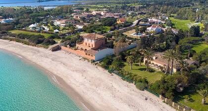 Villa Olga in exclusive setting with private access to Nora beach