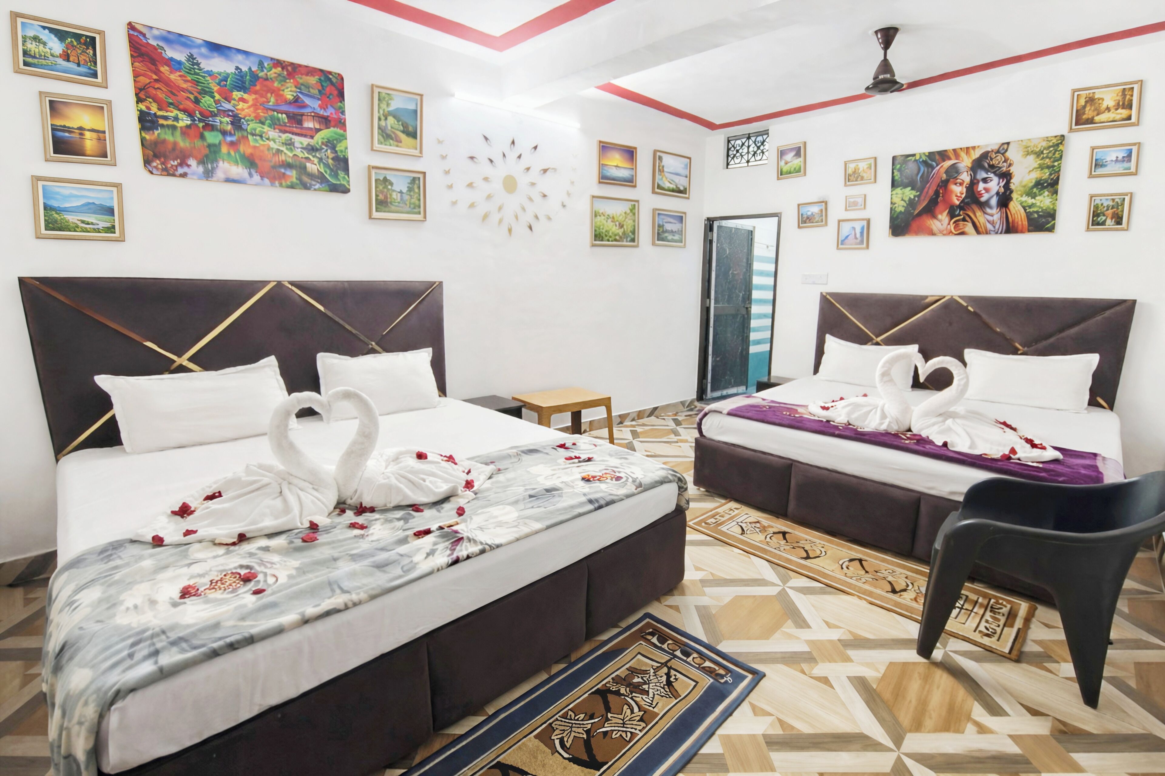 Family Quadruple Room, Multiple Beds, Non Smoking, Courtyard View | Soundproofing, free WiFi, wheelchair access