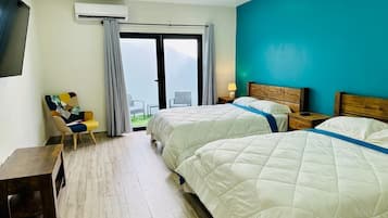 Luxury-Suite, Gartenblick | Hochwertige Bettwaren, Daunenbettdecken