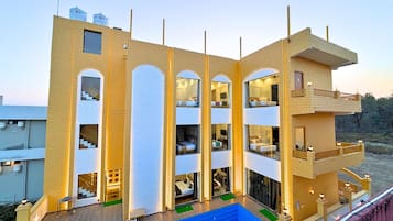 Fassade der Unterkunft